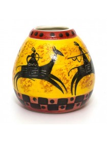 Калабас фарфоровый "Всадники"