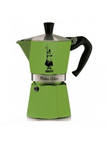 Bialetti MOKA EXPRESS COLOR, зеленая, 6 порций, Арт. 1163